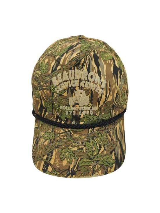Cobra Other - Beaudrons Service Center Camo Trucker Snapback  Rope Cap Hat Rolling Fork MS Vin